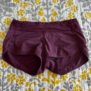 Lululemon Speed Up Shorts
